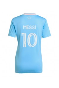 Inter Miami Lionel Messi #10 Jalkapallovaatteet Naisten Kolmaspaita 2025-26 Lyhythihainen
